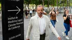 El expresidente del FC Barcelona, Sandro Rosell, a su llegada al juicio por un presunto delito contra Hacienda, en el juzgado de lo penal 3 de Barcelona / EFE