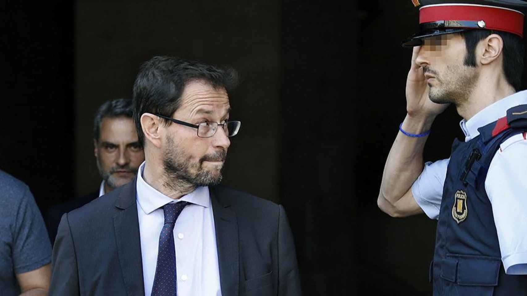 El fiscal Anticorrupción José Grinda en una intervención llevada a cabo en el Palau de la Generalitat / EFE