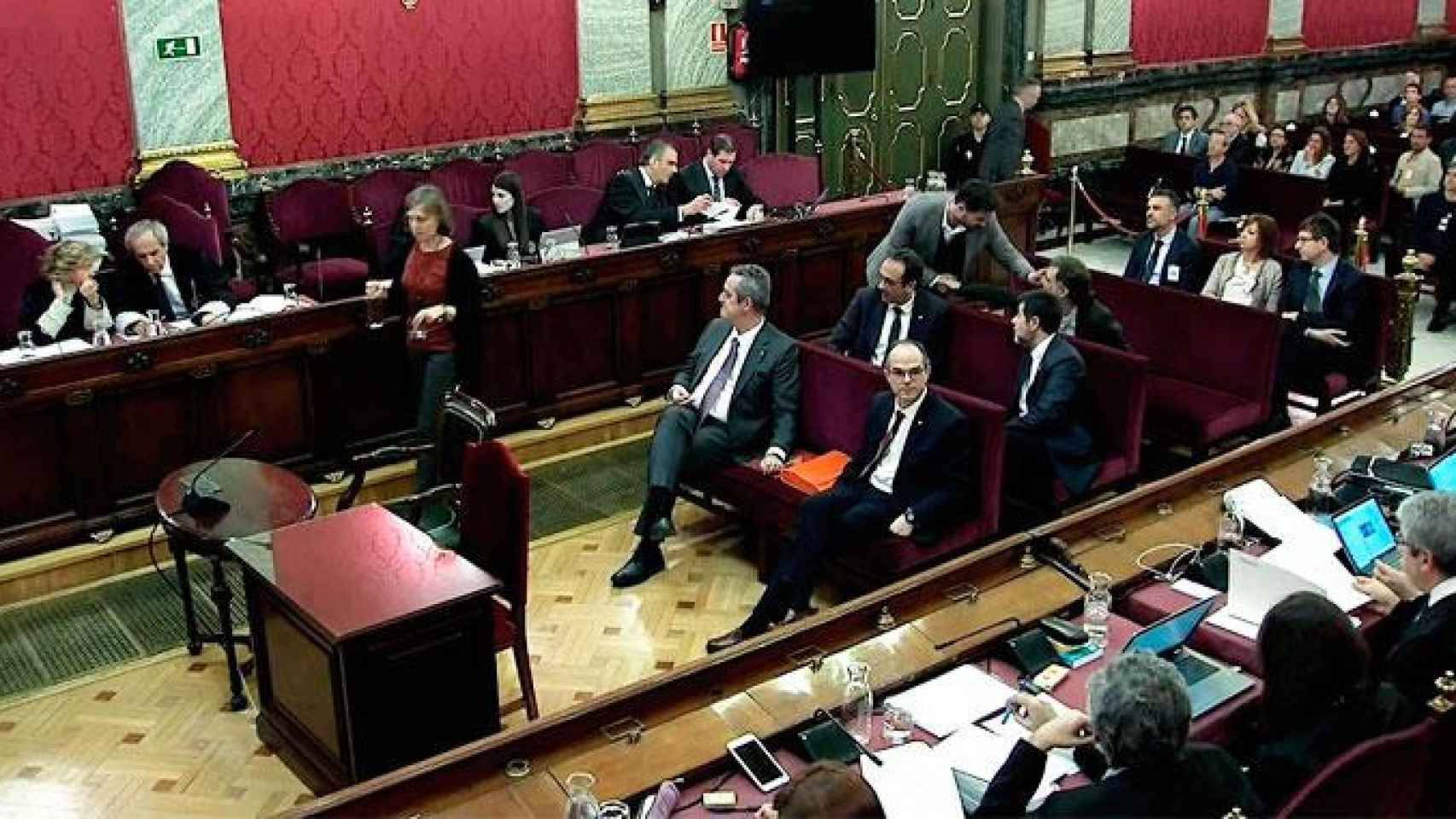 Imagen del Tribunal Supremo, donde hoy ha declarado la secretaria judicial asediada el 20S en Barcelona / EFE