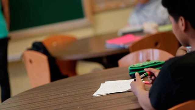 Niños en un colegio vasco / CG