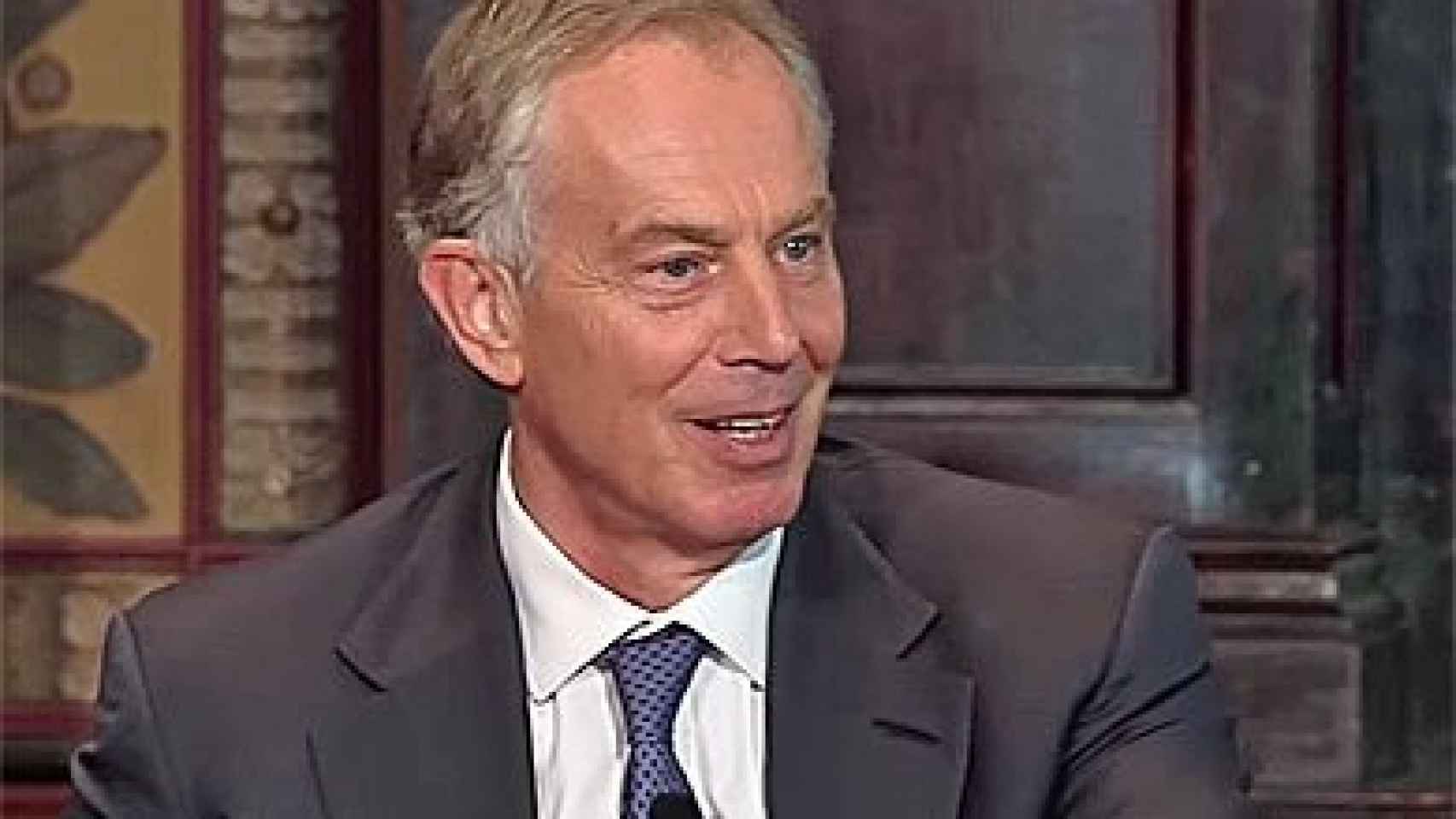 El ex primer ministro del Reino Unido Tony Blair