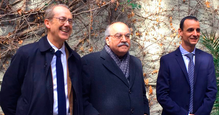 Albert Carreras, Andreu Mas-Colell e Ivan Planas / CG