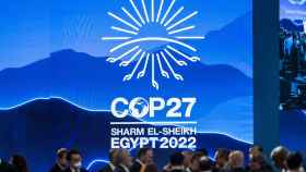 Imagen de un cartel de la Cop27, cumbre sobre el cambio climático que, según un estudio de la UAB, no vende en TikTok / EP