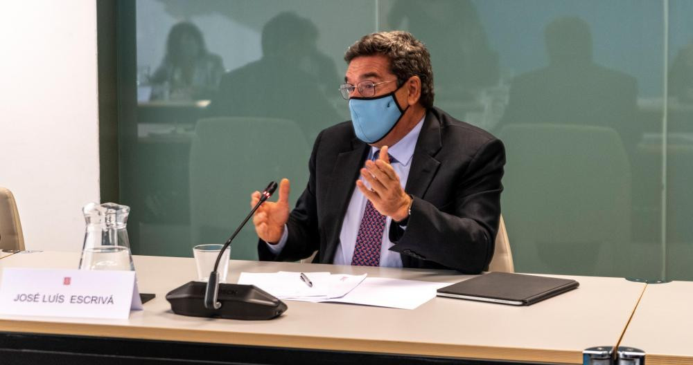 El día en imágenes: El ministro de inclusión, seguridad social y migraciones, Jose Luis Escrivá, en una imagen de archivo / LORENA SOPENA - EUROPA PRESS