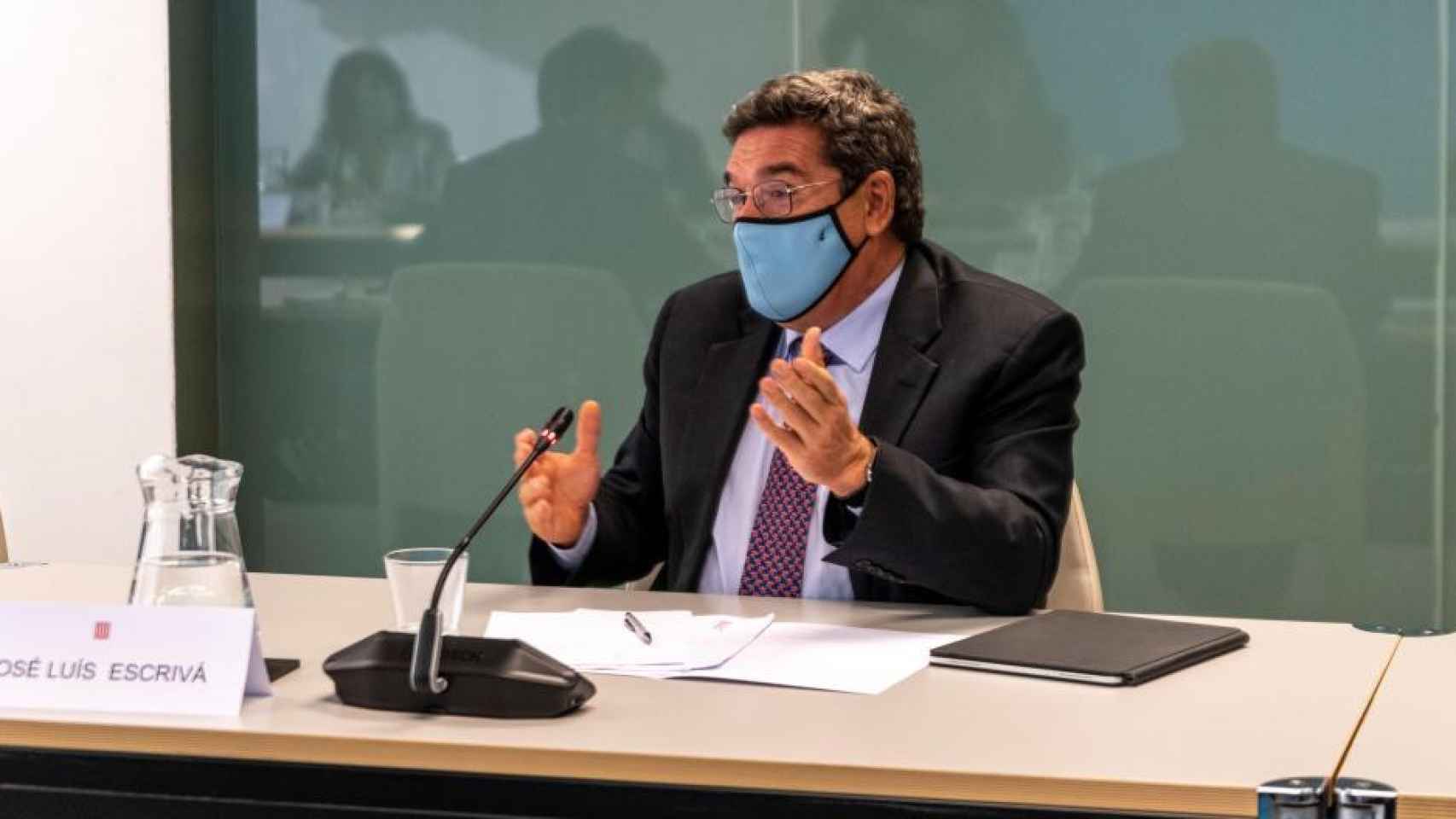 El día en imágenes: El ministro de inclusión, seguridad social y migraciones, Jose Luis Escrivá, en una imagen de archivo / LORENA SOPENA - EUROPA PRESS