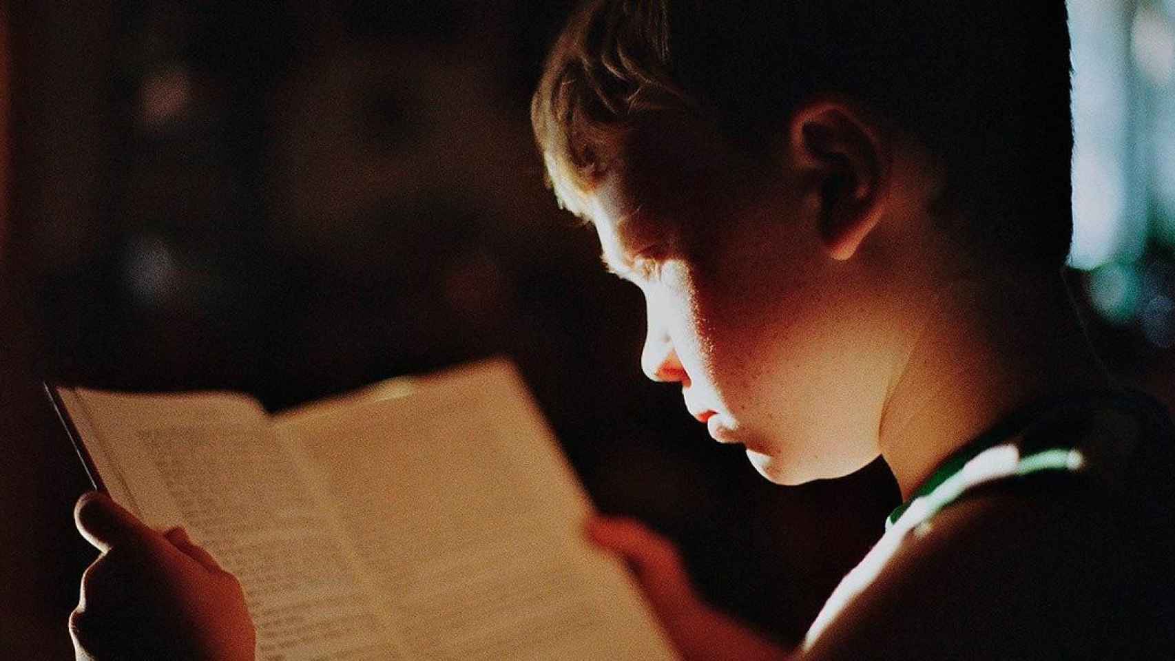 Un niño lee un libro / PIXABAY