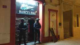 Uno de los locales del club motero 'Ángeles del Infierno' en Barcelona / TWITTER
