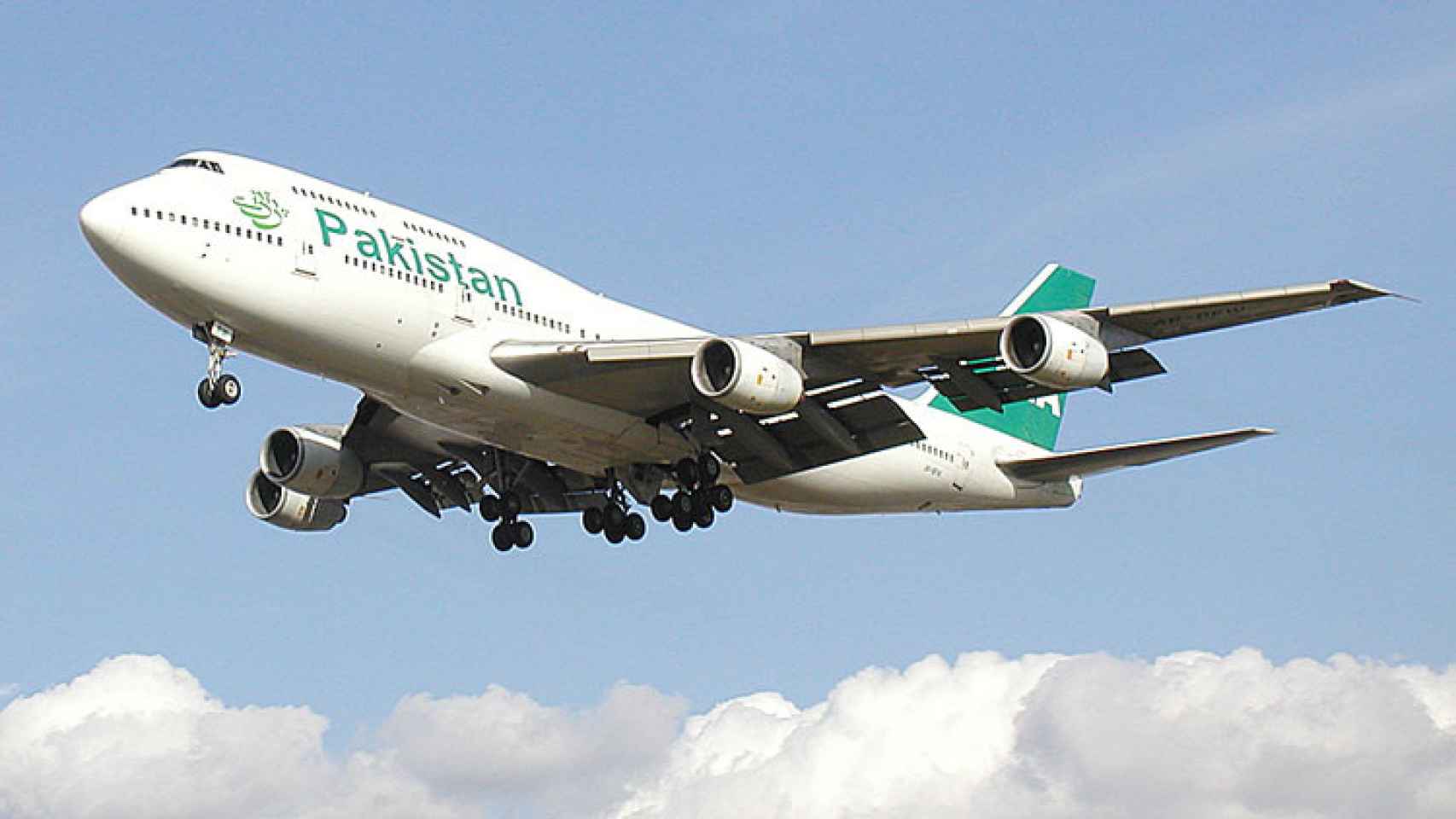 Imagen de una avión de la compañía Pakistan International Airlines