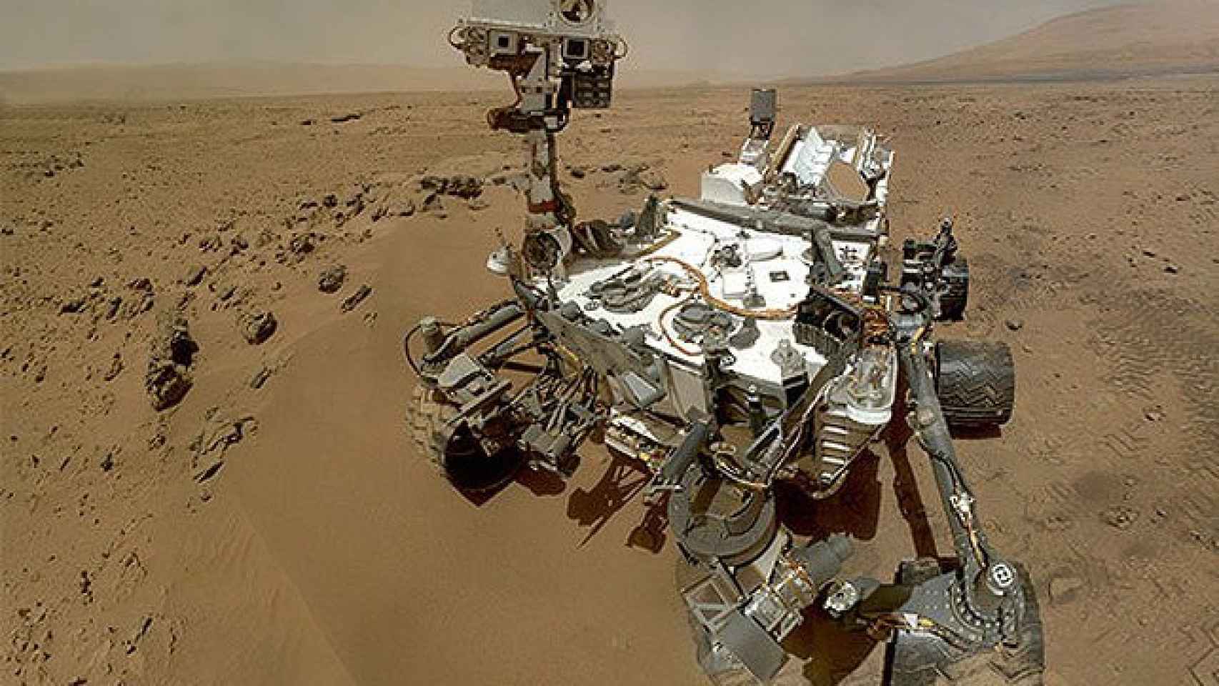 El rover Curiosity ha detectado los cambios del metano sobre la superficie del planeta rojo.