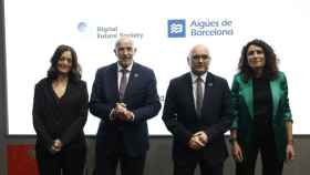 Digital Future Society y Aigües de Barcelona firman un acuerdo de colaboración en el Mobile World Congress de 2022 / CEDIDA