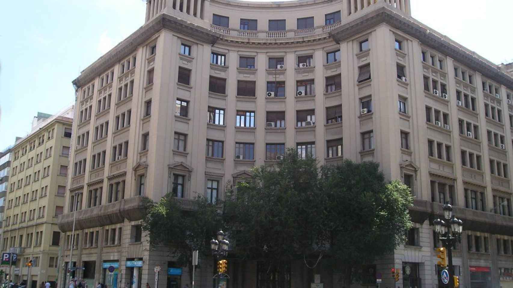 La sede de Foment del Treball en la Via Laietana de Barcelona / CG