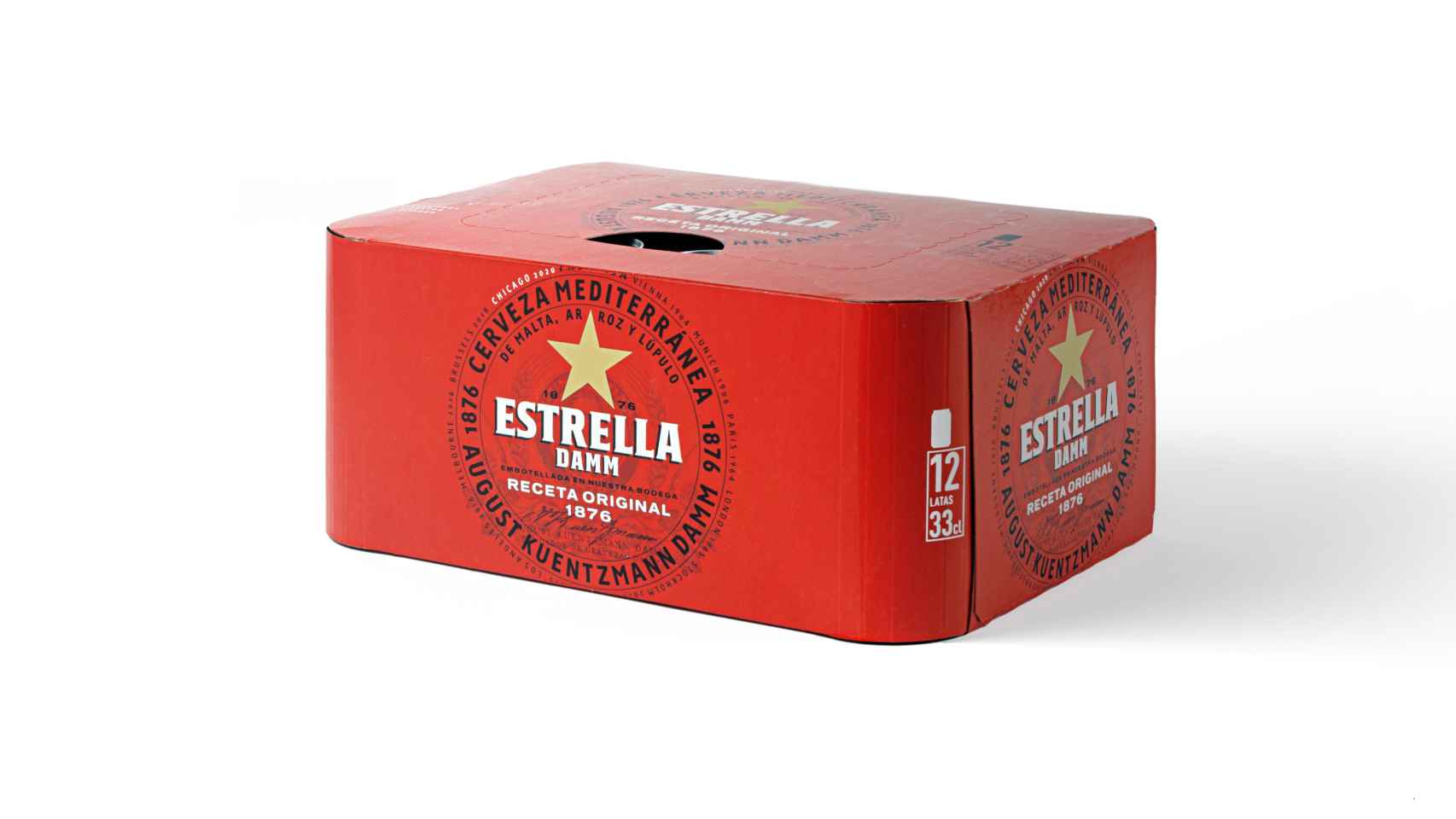 Pack de 12 de Estrella  Damm de cartón / ESTRELLA DAMM