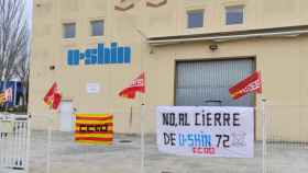 Protesta contra el cierre de la planta de U-Shin / CG