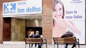 Entrada en el HM Delfos, el centro sanitario que ha anunciado el relevo en la dirección general tras la jubilación de Juan José Pérez Villar / CG