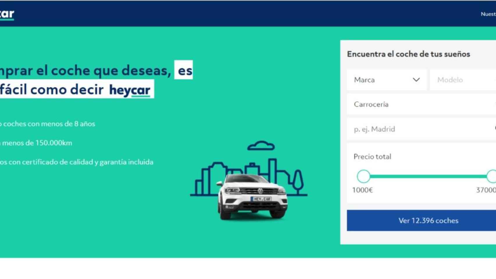 La plataforma online HeyCar llega a España / HEYCAR