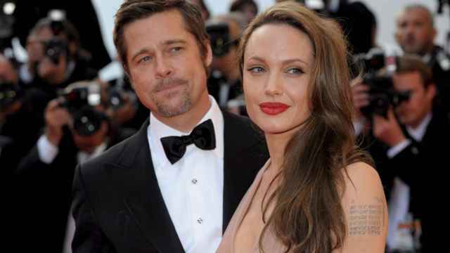 Angelina Jolie y Brad Pitt en una de las últimas imágenes donde aparecieron juntos