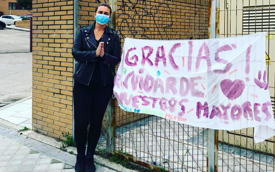 Carlota Corredera se pasea por la calle sin guantes en plena pandemia / INSTAGRAM