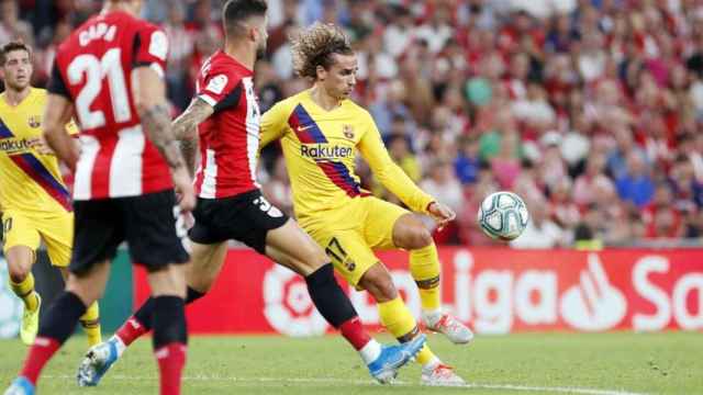 Una imagen de archivo el Athletic Club-Barça / EFE