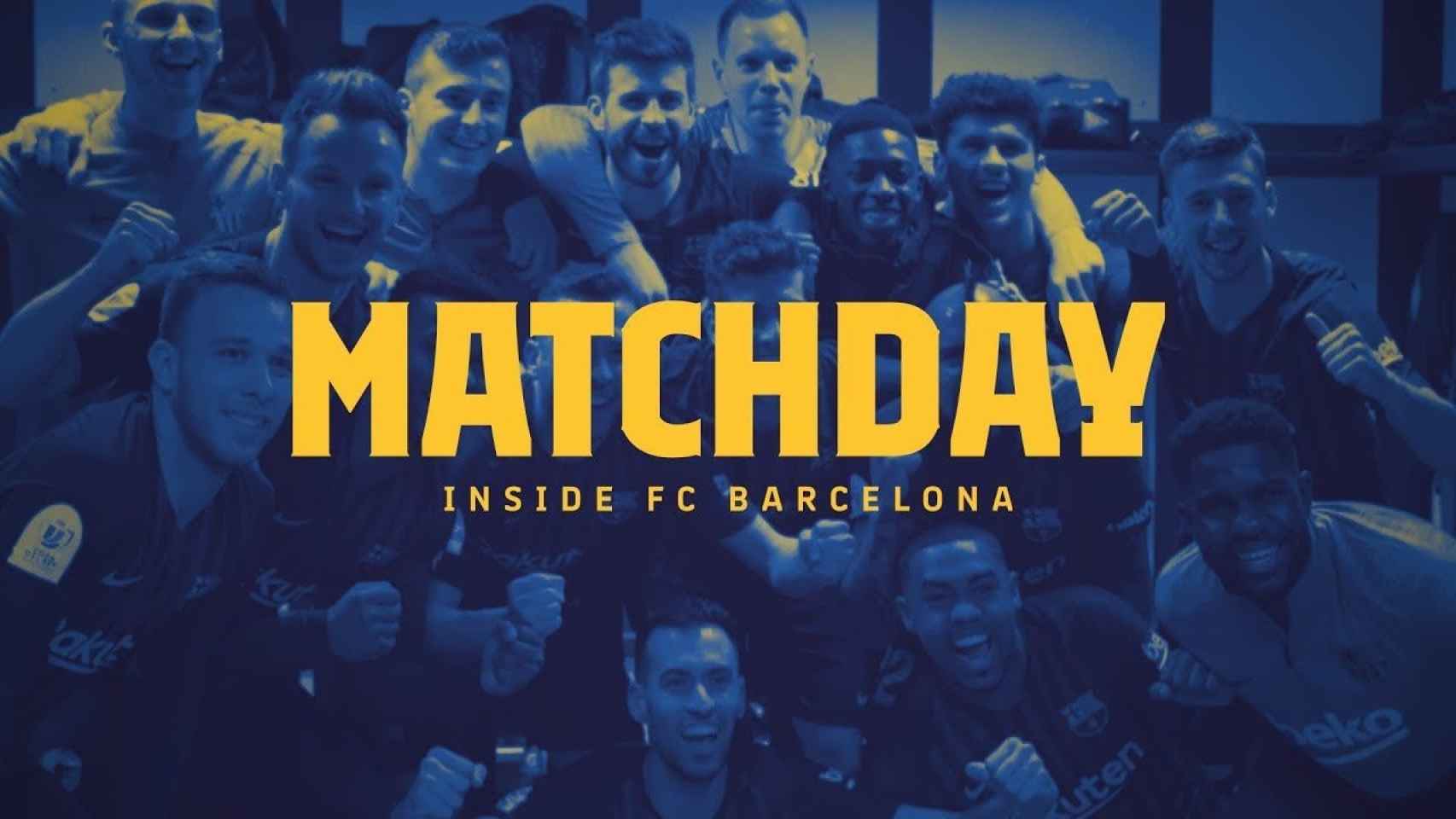 Cartel promocional de Matchday, la serie del Barça / Rakuten TV