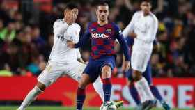 Griezmann, en el partido en el Camp Nou contra el Real Madrid | EFE