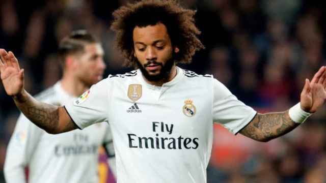 Una foto de Marcelo durante un partido del Real Madrid / CNN