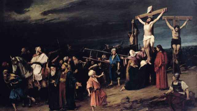 'Cristo en la Cruz' (1884) / MIHÁLY MUNKÁCSY