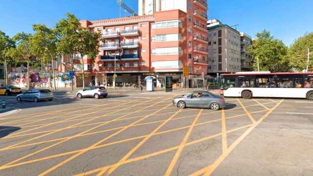 Avenida Meridiana en el cruce con el paseo de Fabra i Puig de Barcelona / GOOGLE STREET VIEW