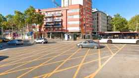 Avenida Meridiana en el cruce con el paseo de Fabra i Puig de Barcelona / GOOGLE STREET VIEW