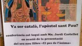 Conferencia de Jordi Castellet sobre el origen de San Pablo / TWITTER