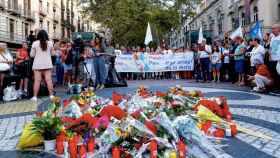 El homenaje a las víctimas del doble atentado terrorista del 17A en Barcelona y Cambrils del año pasado / EFE