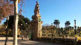 Lazos amarillos en el parque de la Ciutadella de Barcelona / EP