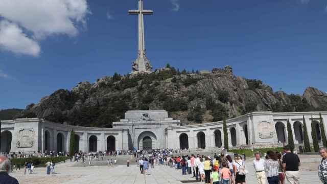El Valle de los Caídos, en el municipio de San Lorenzo de El Escorial / CG