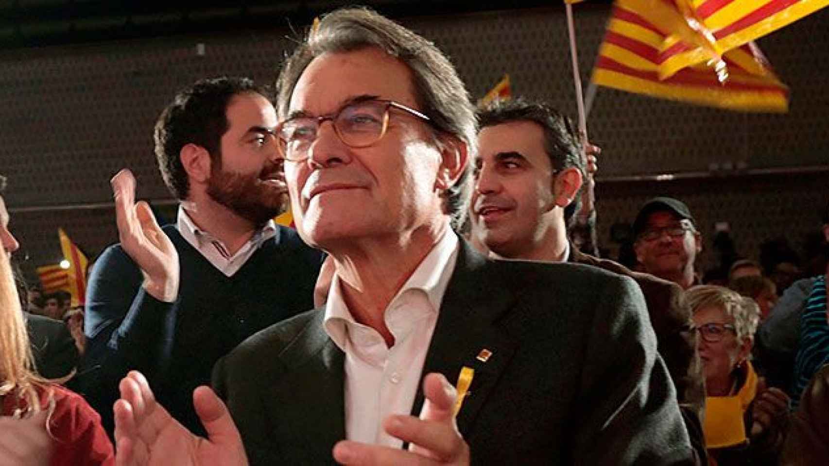Artur Mas, expresidente de la Generalitat, en un acto de campaña para el 21D / EFE