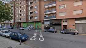 Calle Pere Cavassèquia, en Lleida, donde un hombre ha arrancado de un mordisco un trozo de oreja a su vecino / GOOGLE STREET VIEW
