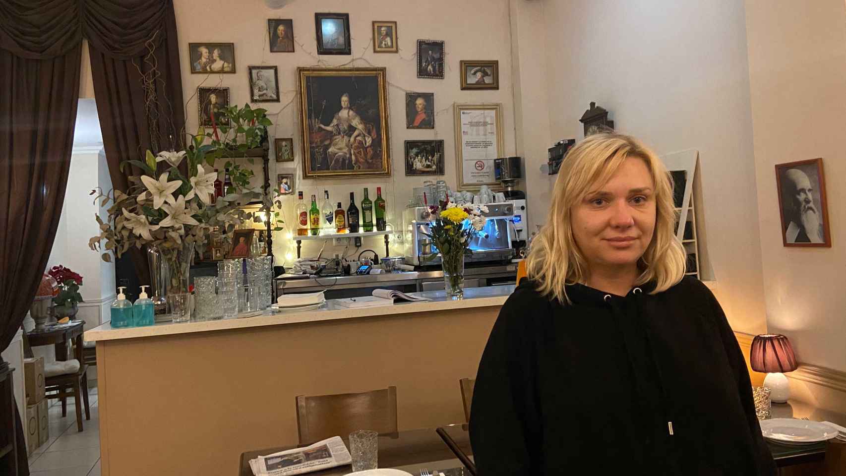 Genya, la dueña de un restaurante ruso de Barcelona / CG
