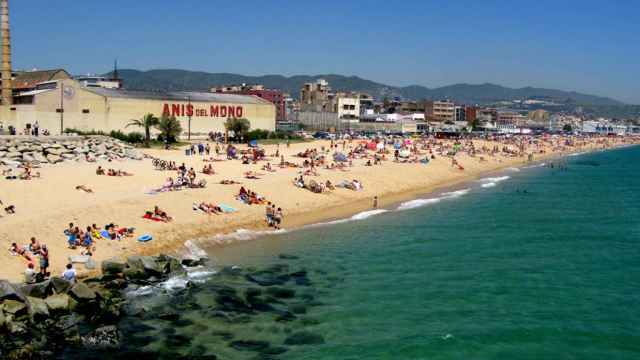 Playa de Badalona, imagen de archivo