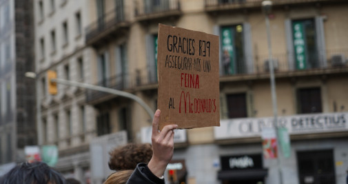 Manifestación de docentes contra las políticas de Cambray / LUIS MIGUEL AÑÓN (CG)