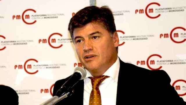 Antoni Cañete, presidente de la Plataforma Multisectorial contra la Morosidad que denuncia una deuda de más de 110.000 millones por parte de las administraciones / CG