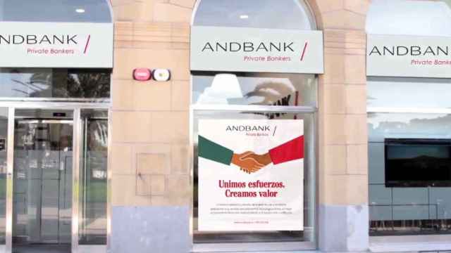Una de las oficinas de Andbank en España