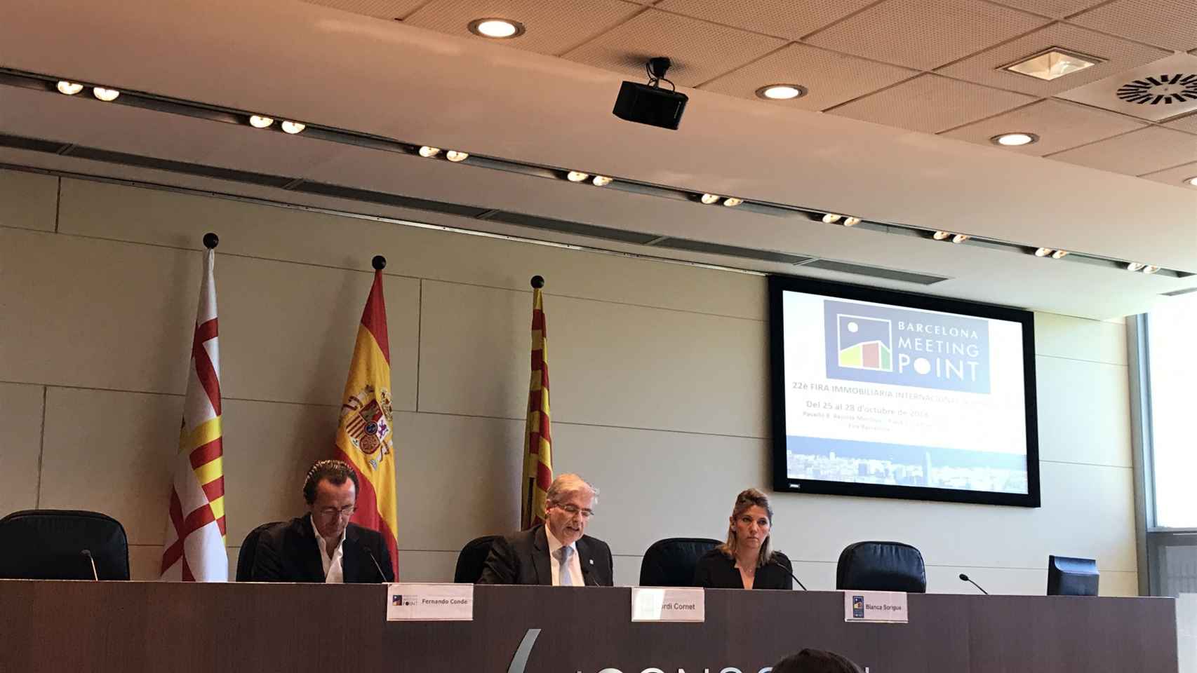 Presentación de la feria inmobiliaria Barcelona Meeting Point (BMP) / CG