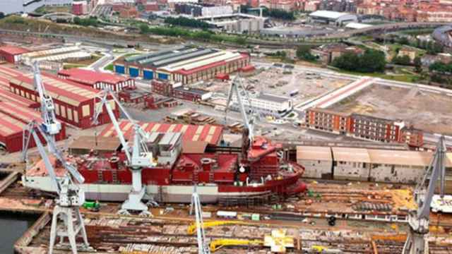 Imagen aérea de La Naval de Sestao / La Naval