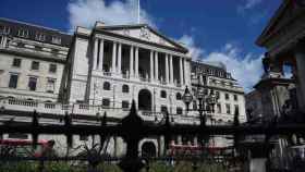 Imagen de archivo de la fachada del Banco de Inglaterra.