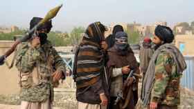 Un grupo talibán en una imagen de archivo.