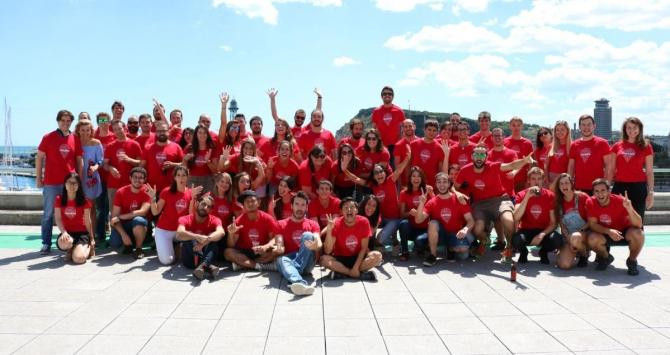 El equipo de la startup catalana Tiendeo