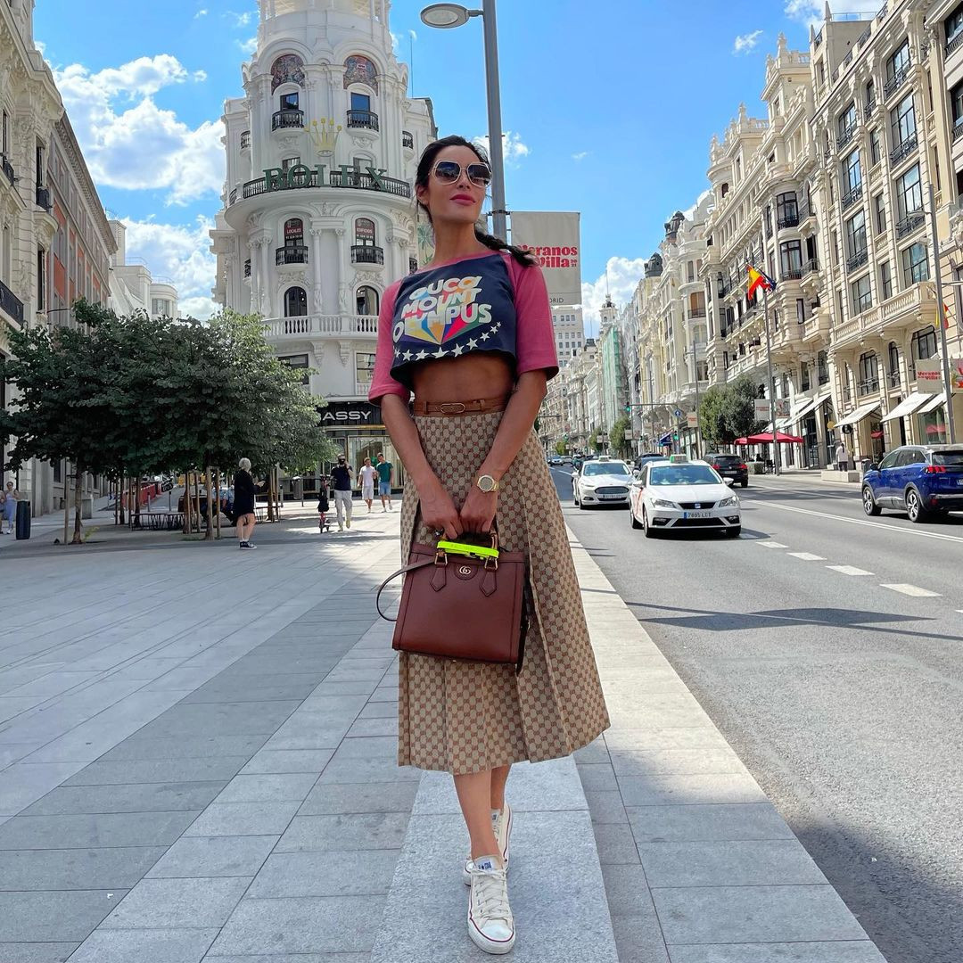 Pilar Rubio pasea por Madrid