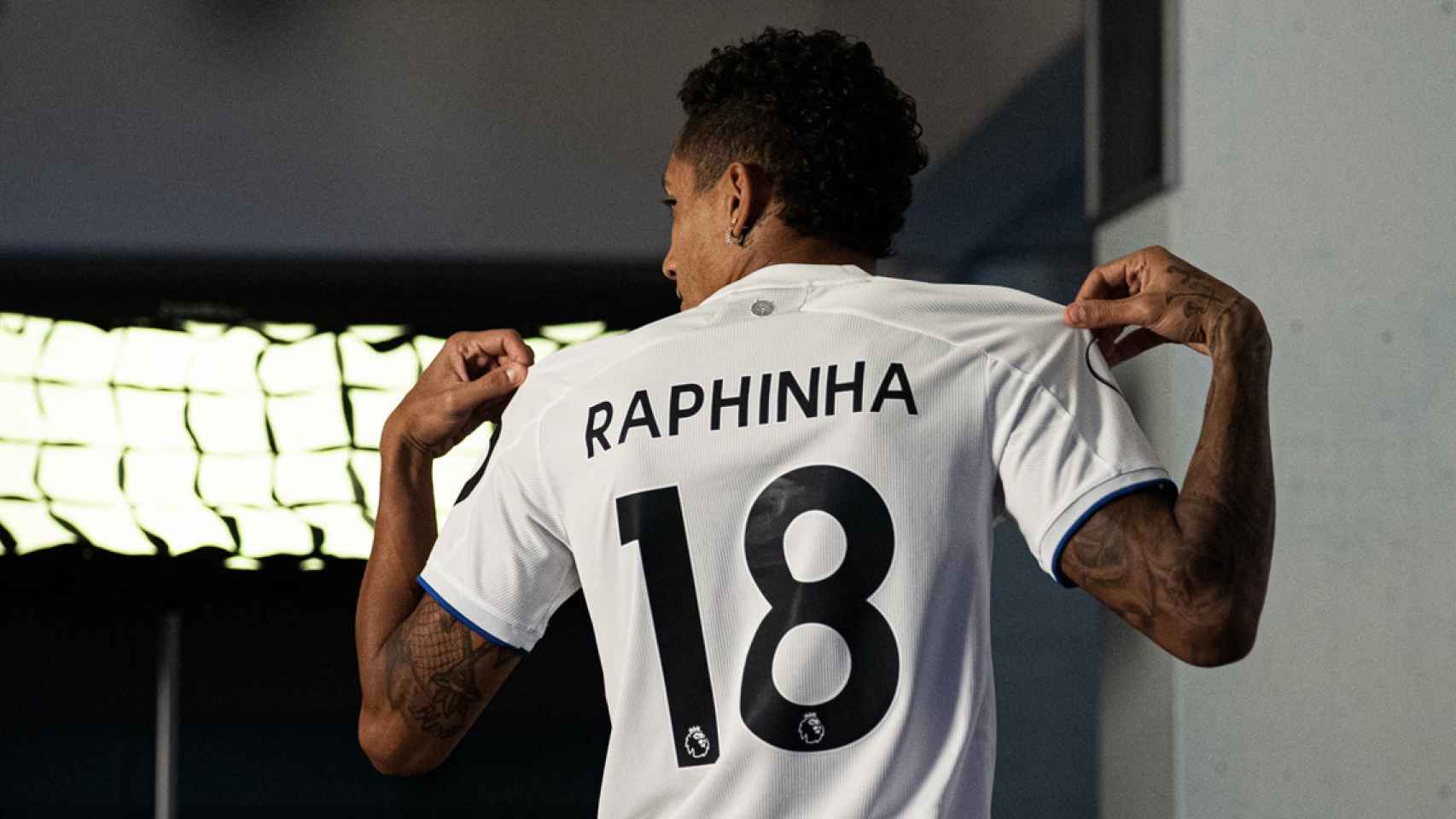 Raphinha, el día de su presentación como jugador del Leeds United / LEEDS