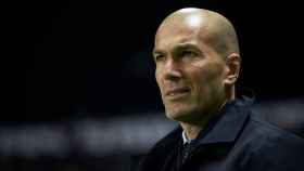 Zidane en un encuentro del Real Madrid / EFE