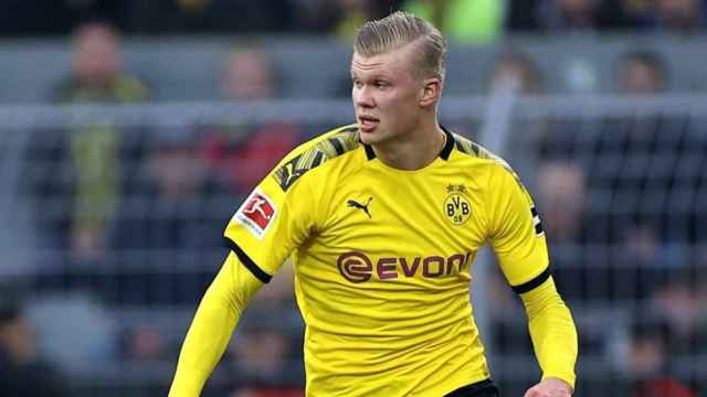 Haaland, delantero del Borussia Dortmund / EFE