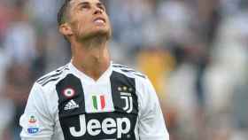 Una foto de Cristiano Ronaldo durante un partido con la Juventus / EFE