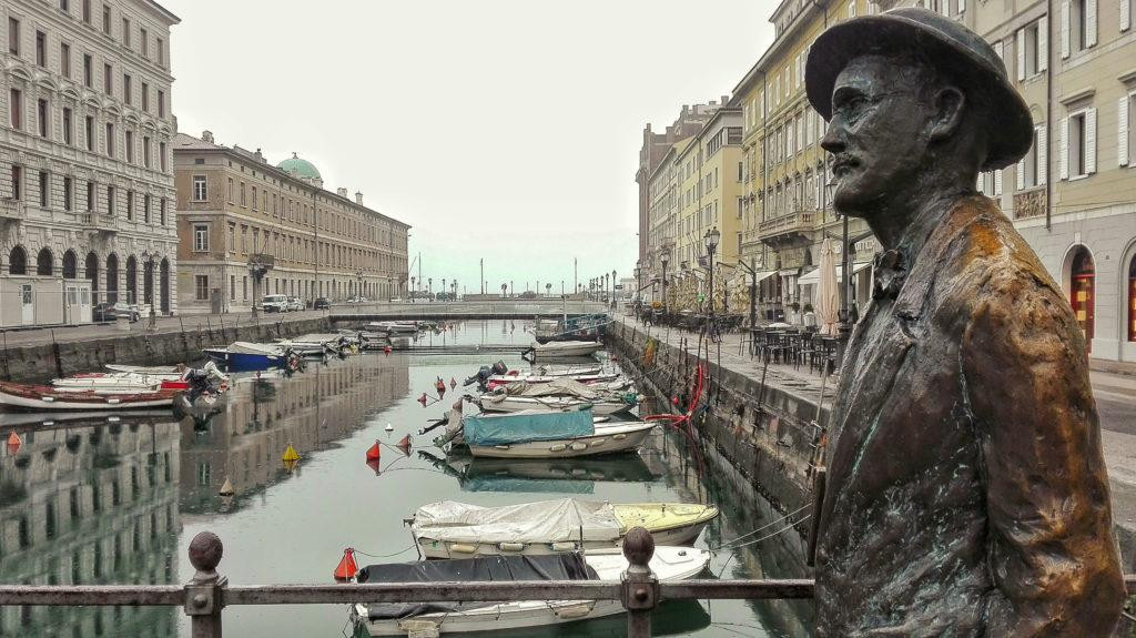 Estatua de Joyce en Trieste